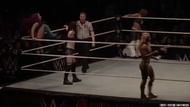 Sasha Banks botched a kick